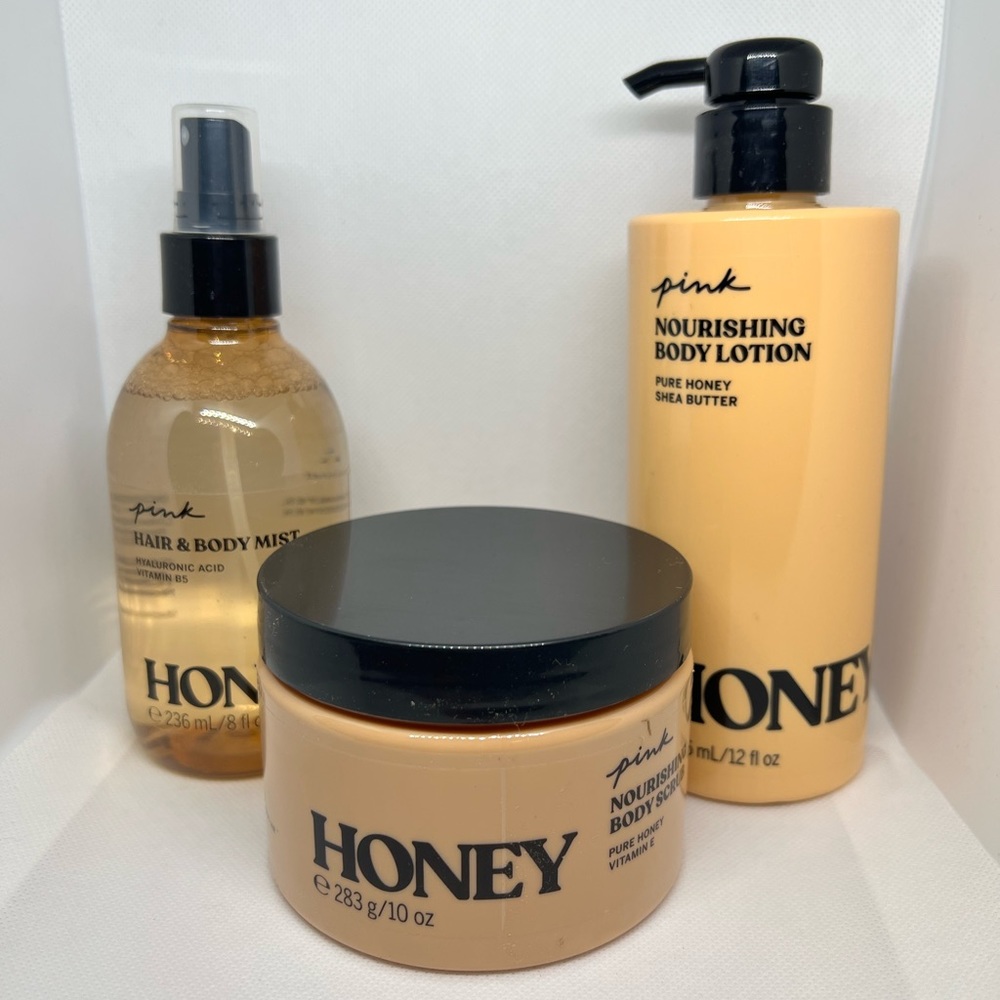 VS PINK Honey Body Care Bundle